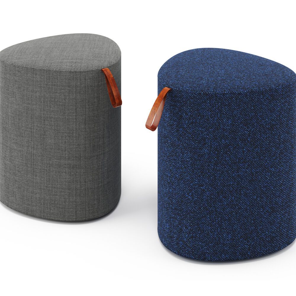 Tear Drop Ottomans