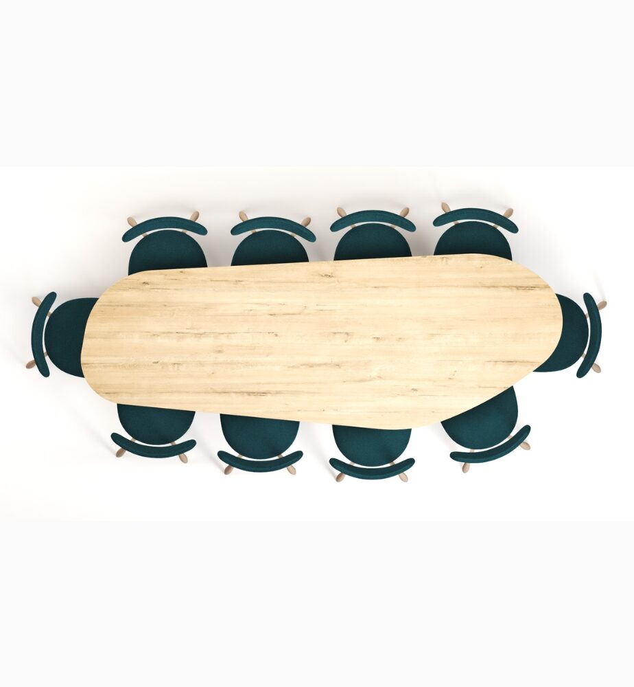 Organic Boardroom Table Top