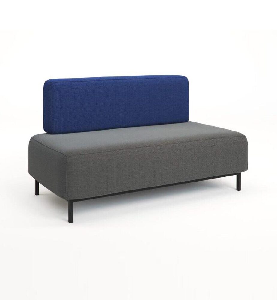 Axel Ottoman with backrest