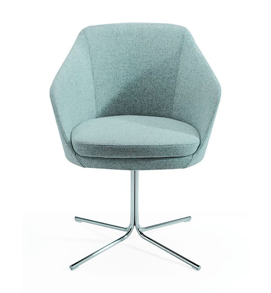 Annette Armchair – Fixed Star Base