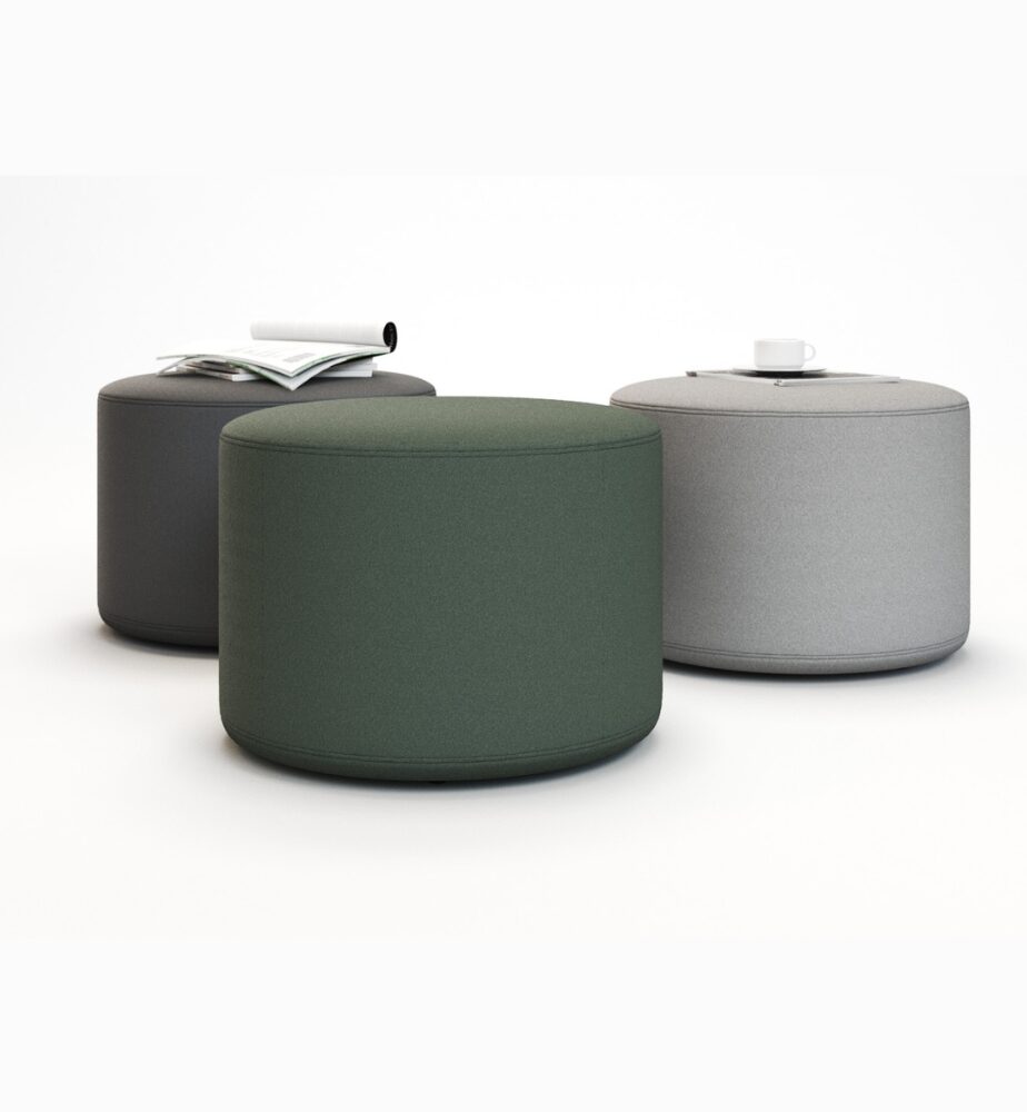 Round Pouf Ottomans