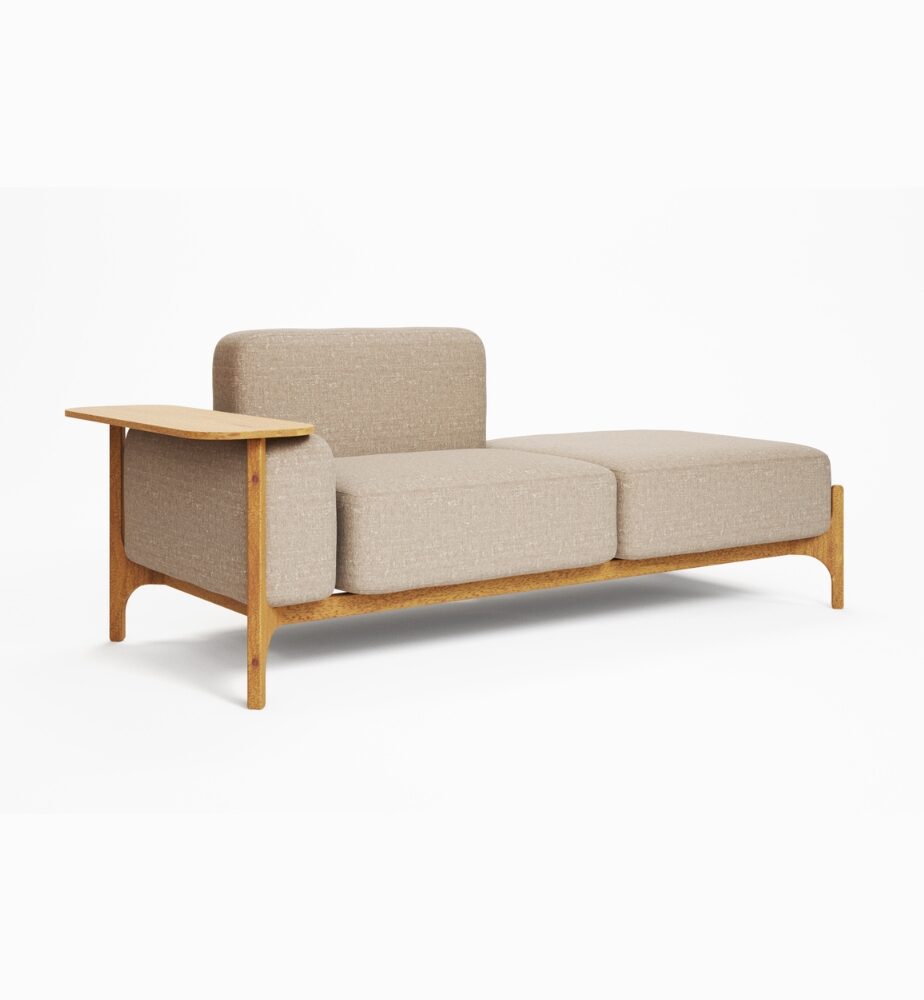 Modular Chair with Side Table