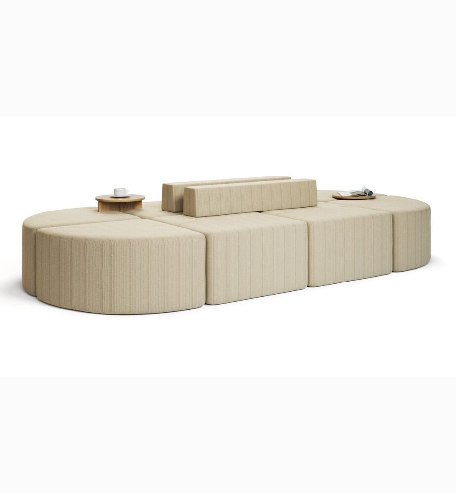 Modular Slotted Couch